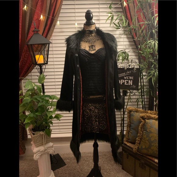 Vintage Guess Penny Lane Coat Gothic Jacket. - Picture 5 of 10